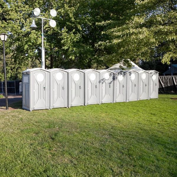 the number of portable restrooms needed for your special event depends on the size of the event and the number of attendees